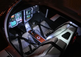 Liberty XL-2 cockpit